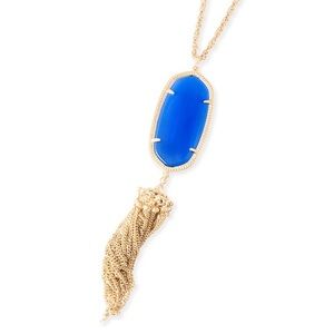 Kendra Scott Rayne Necklace in Cobalt
